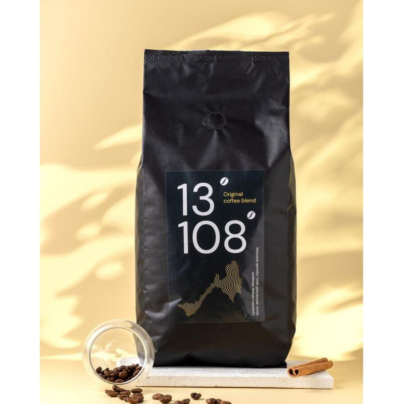 Кофе жареный в зернах 13/108 Original coffee blend, 1кг