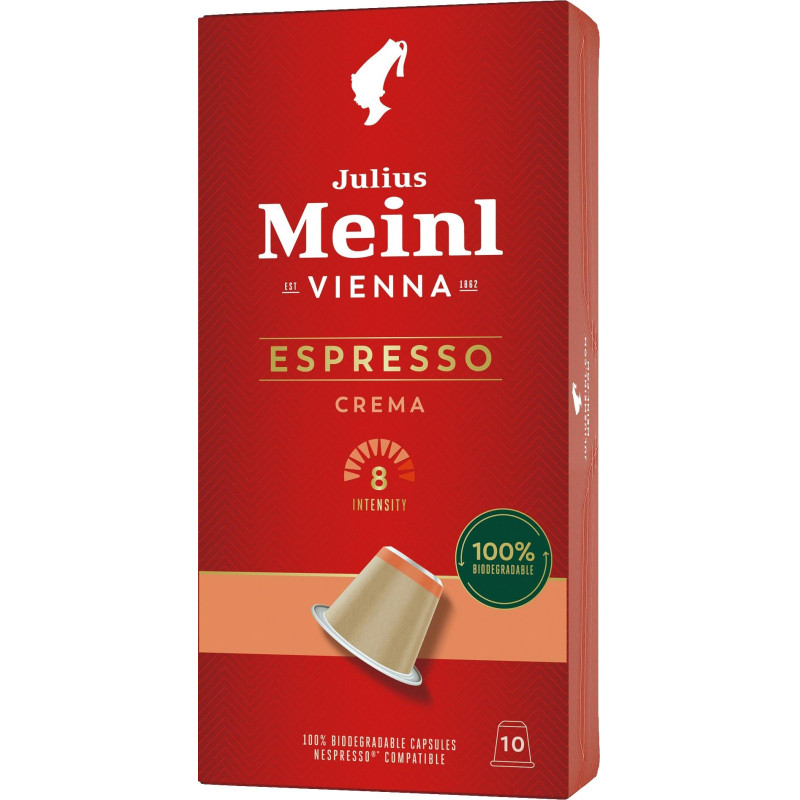 Кофе в капсулах Julius Meinl Эспрессо Крема BIO, 10 кап (94029)