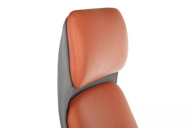 Кресло Napoli YZPN-YR020 Оранжевый/Серый