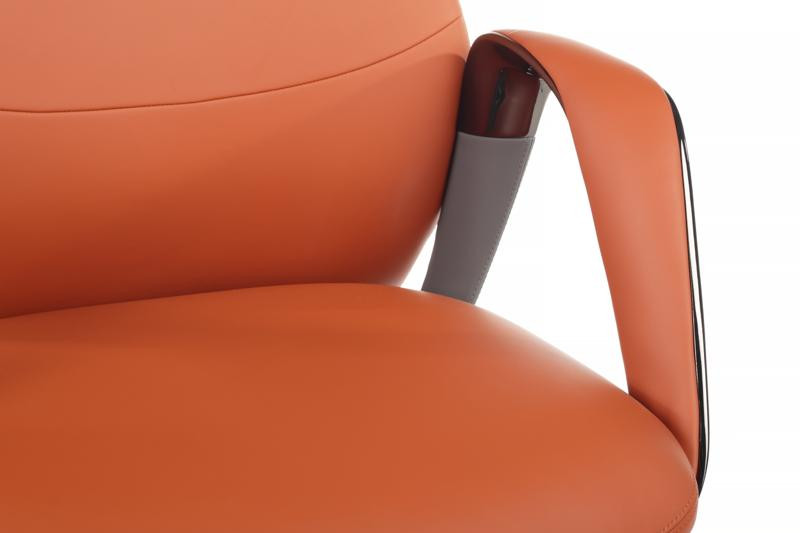 Кресло Napoli YZPN-YR020 Оранжевый/Серый