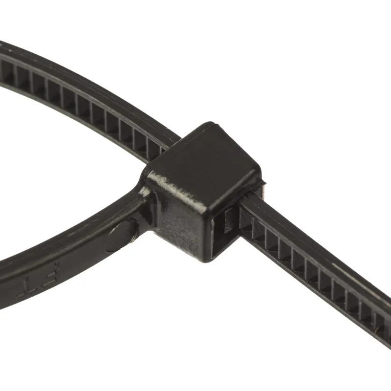 Хомут стяжка нейлоновая TOPFORT 3х100 (2,5х100 мм) чёрный 100 шт/уп