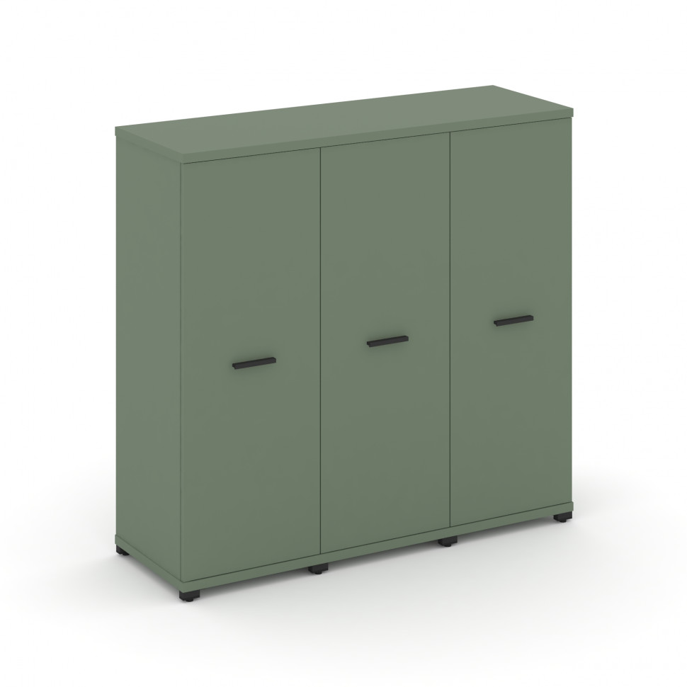 Concept Шкаф 3 узкие секции, 3 ниши CN.STU-336 B Кобо/Металл Черный 1252*420*1186