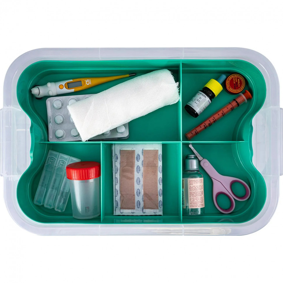 Контейнер для аптечки ДОМАШНИЙ ДОКТОР 10л 355x235x190мм