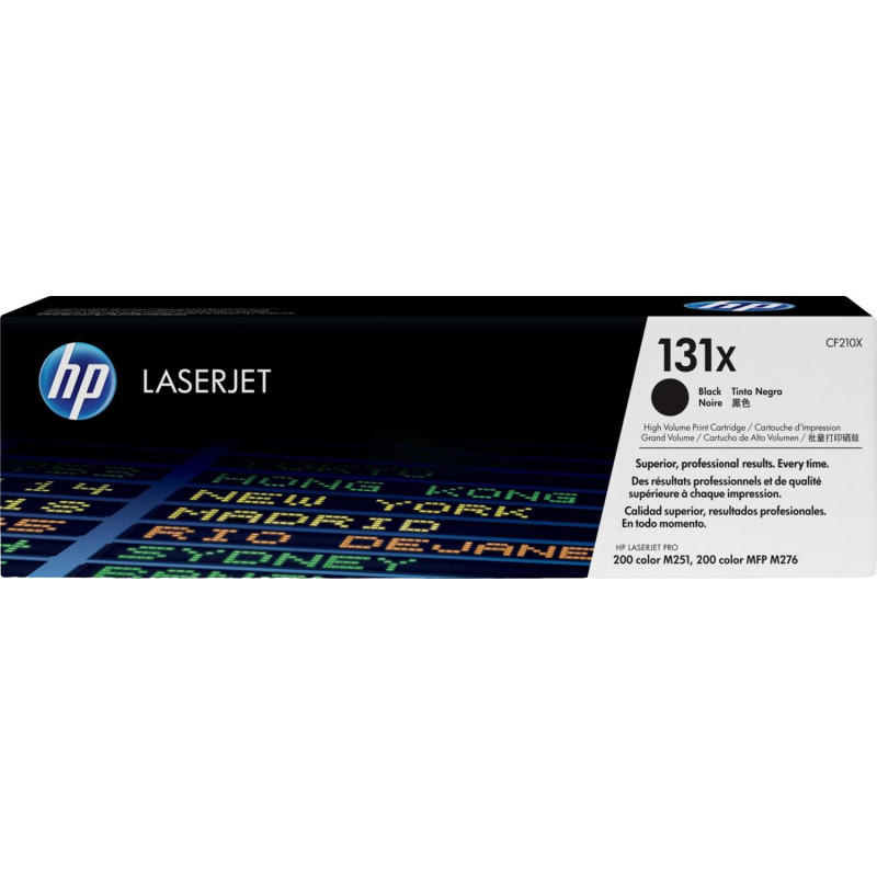 Картридж лазерный HP 131X CF210X чер. пов.емк. для LJ Pro M276/M251