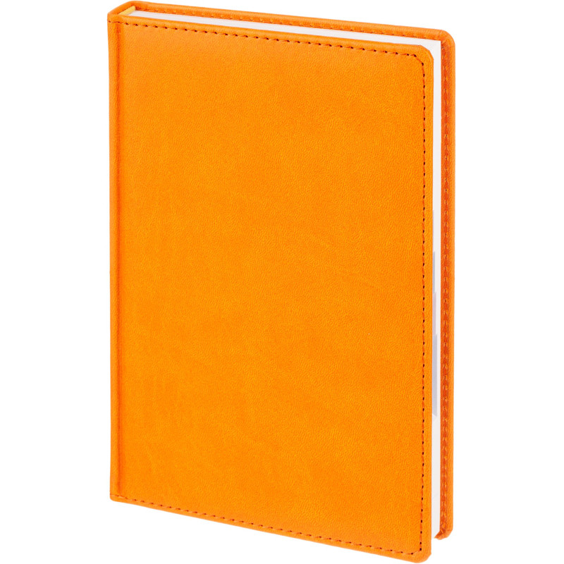 Ежедневник датированный 2026 АТТАСНЕ А5, 180л, 143х210мм, Сиам оранжевый