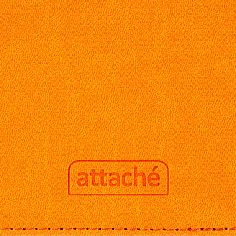 Ежедневник датированный 2026 АТТАСНЕ А5, 180л, 143х210мм, Сиам оранжевый