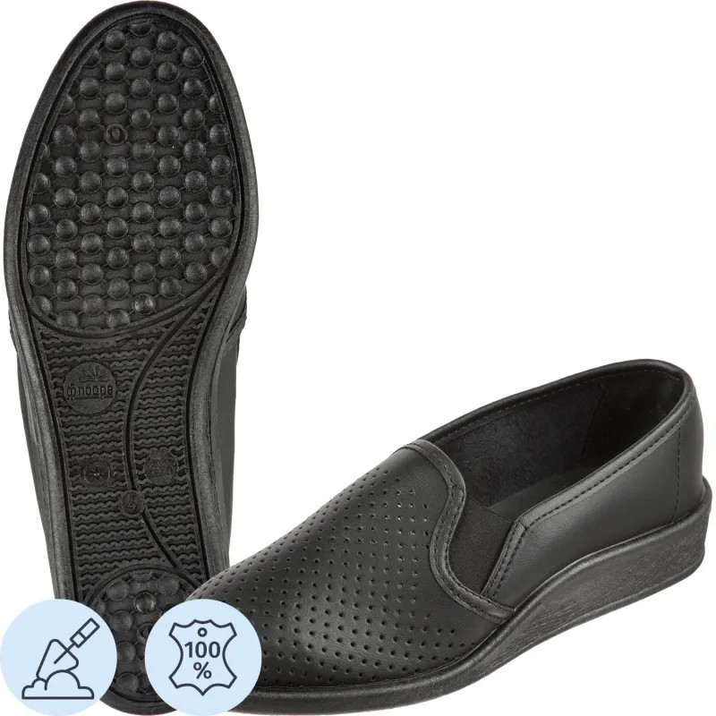 Туфли Таня жен.нат.кожа черные(р.38)(250) (55-01/55110105)