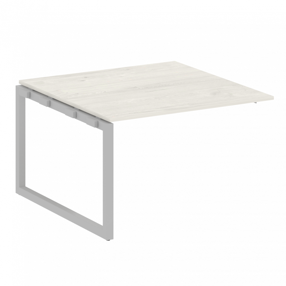 Metal System Quattro Проходной элемент перег. стола на О-образном м/к 50БО.ППРГ-2 Дуб Наварра/Металл