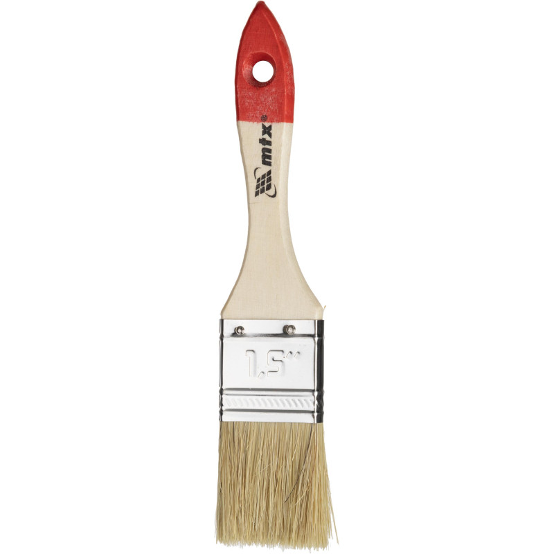 Кисть плоская натуральная щетина 38 мм MTX 82525