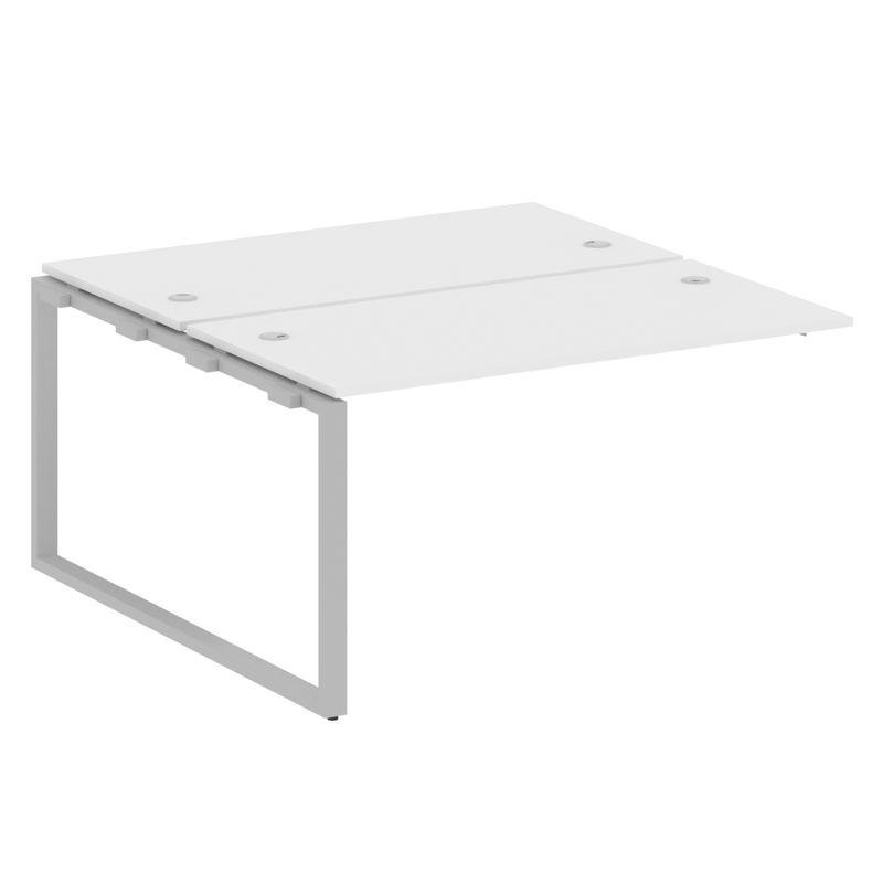 Metal System Проходной элемент рабочей станции на О-образном м/к БО.ПРС-СП-2.3 Белый/Металл Серый 14 Metal System Проходной элемент рабочей станции на О-образном м/к БО.ПРС-СП-2.3 Белый/Металл Серый 14