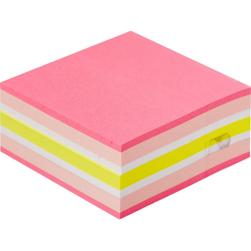 Стикеры Attache Selection миникуб 51х51, клубничный микс 250 л