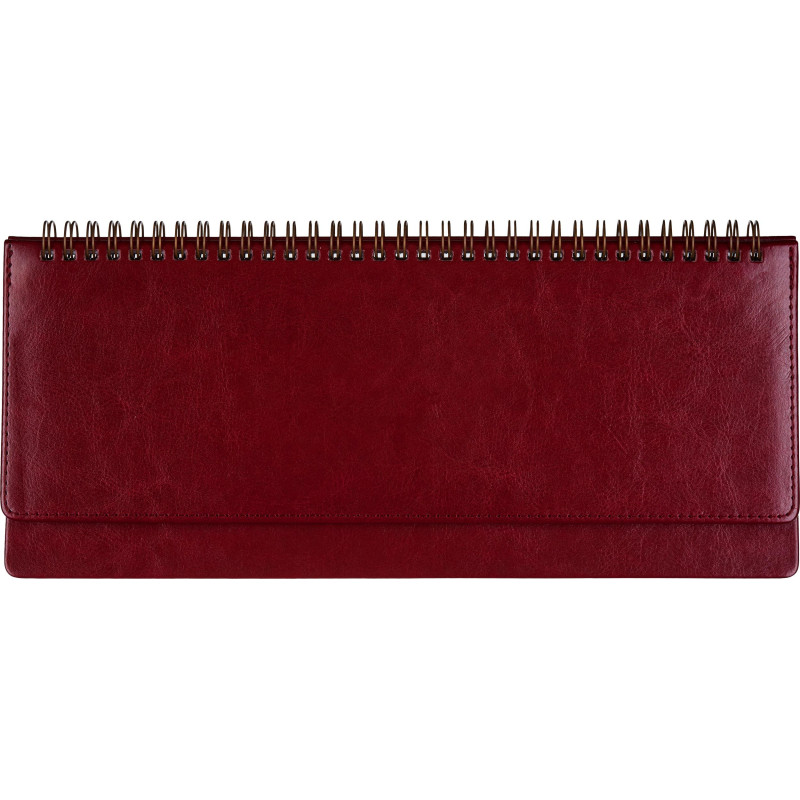 Планинг недатированный Sidney бордо. 64 л. 3-318/0 1 Д