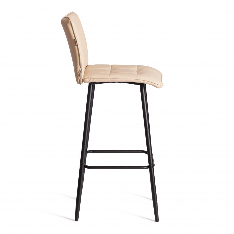 Барный стул  Bari/Бари экокожа , бежевый, 45х56х110 см