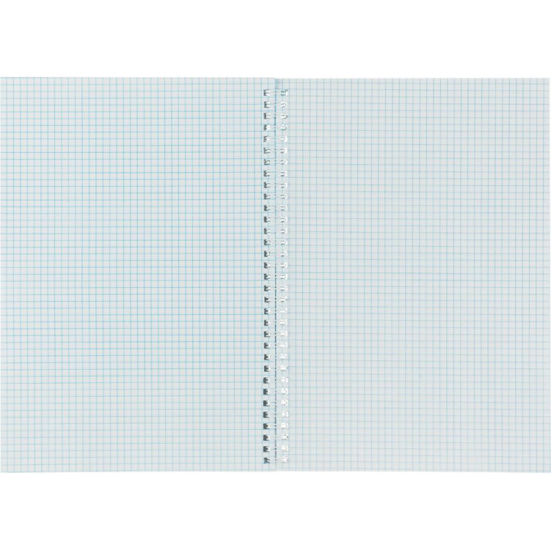 Бизнес-тетрадь А5 80л  ATTACHE, спираль,синий, блок 60г, обложка 215г