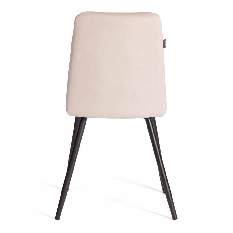 Стул обеденный Asti TREND, велюр, бежевый/черный, 7