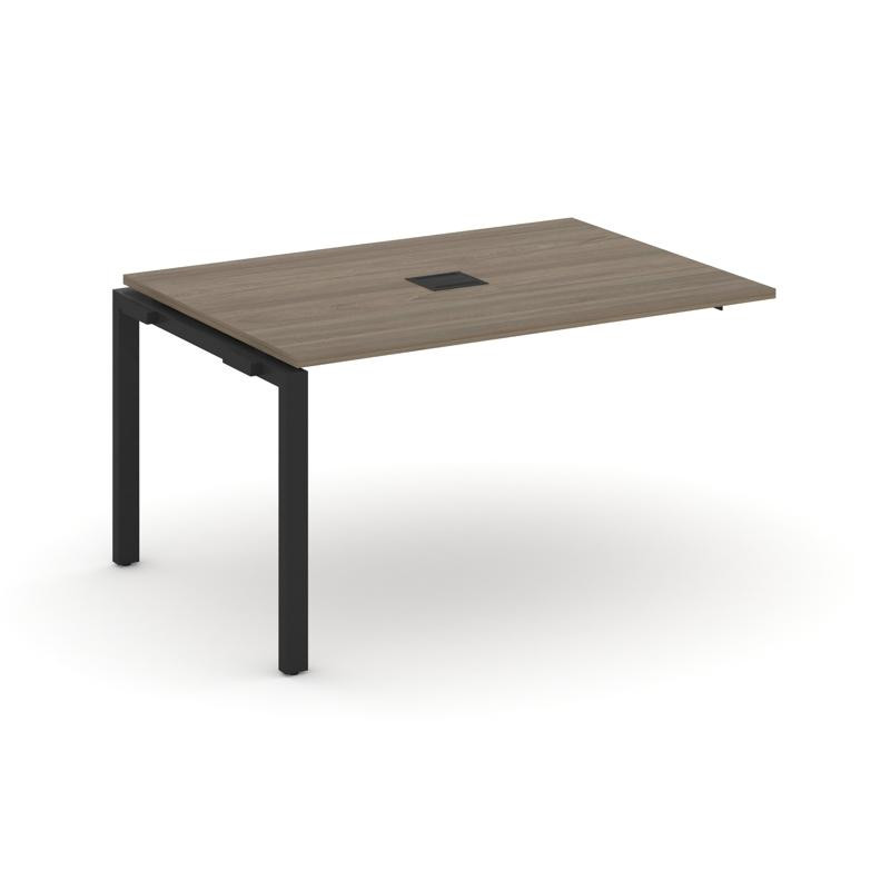 Style Project Проходной наб. элем. перег. стола SN-59P.NSPRG-002 Вяз Благородный/Металл Черный 1180*