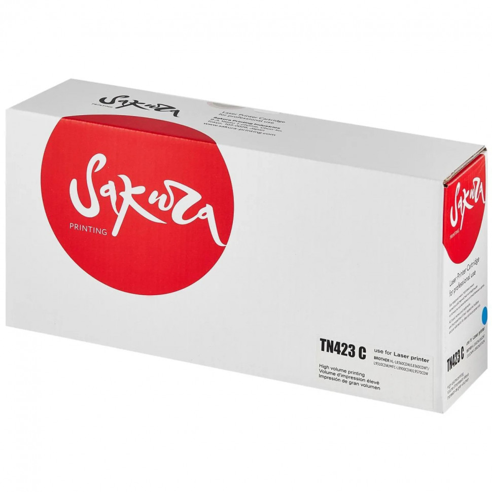 Картридж лазерный SAKURA TN-423C гол. для Brother HL-8260,DCP-8400/MFC-8690