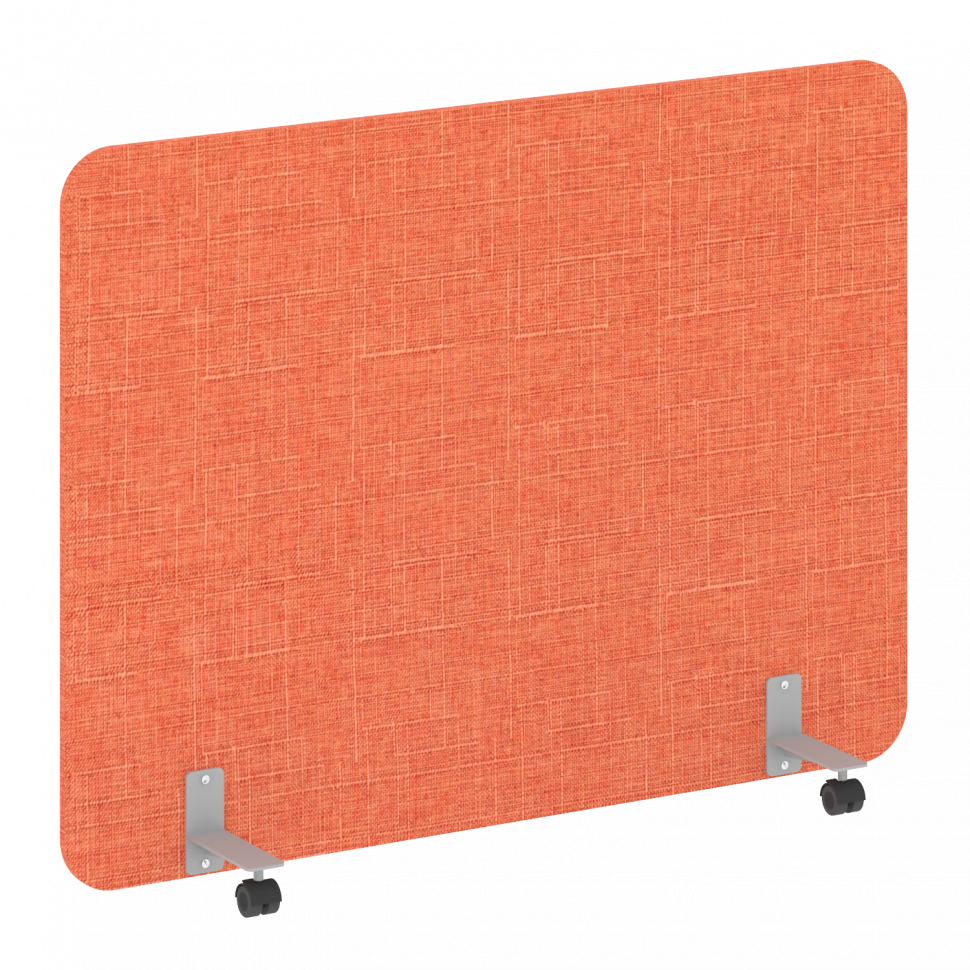 R-line soft Перегородка на металлических опорах, на роликах AP.R-160-120 Romeo 08/Металл Серый 1600*