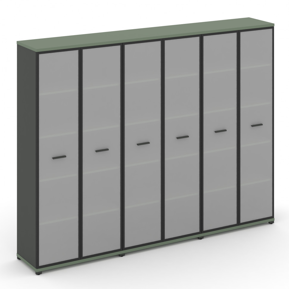 Concept Шкаф 3 широкие секции, 5 ниш CN.STS-538 RMB A Кобо/Антрацит/Металл Антрацит/Сатин 2500*420*1 Concept Шкаф 3 широкие секции, 5 ниш CN.STS-538 RMB A Кобо/Антрацит/Металл Антрацит/Сатин 2500*420*1