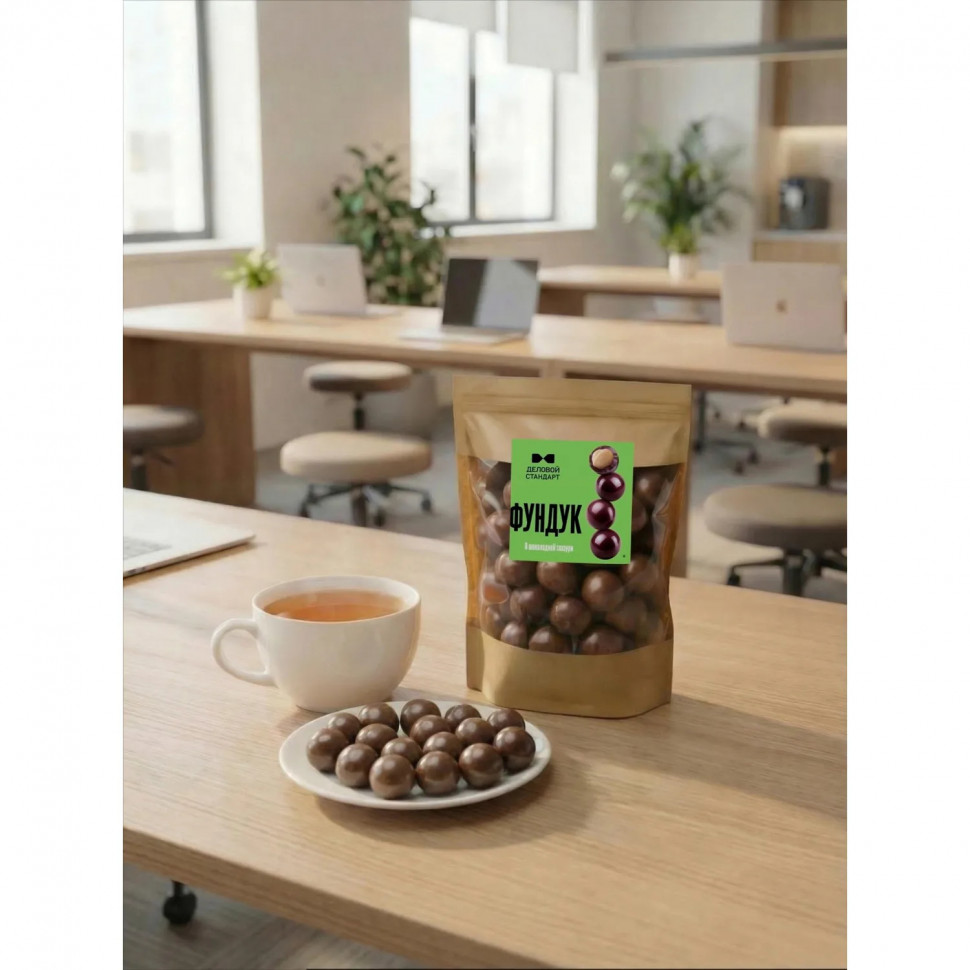 Фундук Деловой Стандарт в глазури, 200г