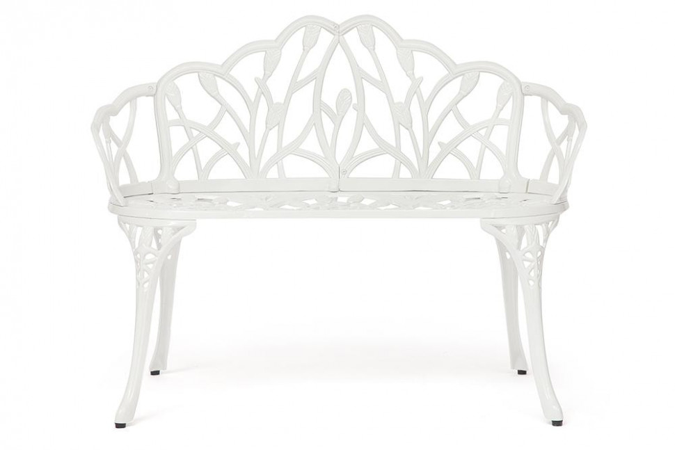 Скамья Secret De Maison Strauss (Штраус) алюминиевый сплав, 99хх56х76см, butter white