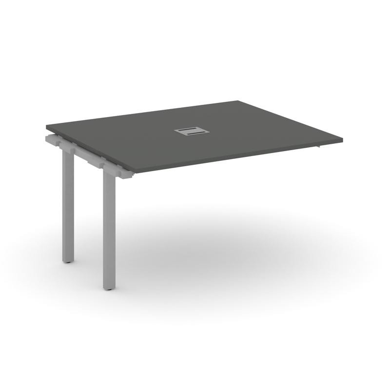 Style Project Проходной наб. элем. перег. стола SN-59P.NSPRG-033 Антрацит/Металл Серый 1380*1180*750