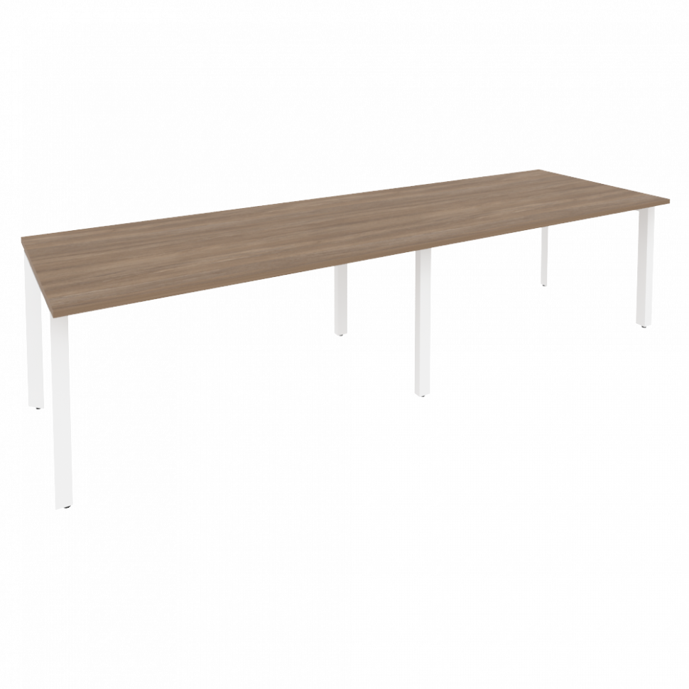 Onix Стол переговорный O.MP-PRG-2.4 Дуб Аризона/Металл Белый 3160*980*750 Onix Стол переговорный O.MP-PRG-2.4 Дуб Аризона/Металл Белый 3160*980*750
