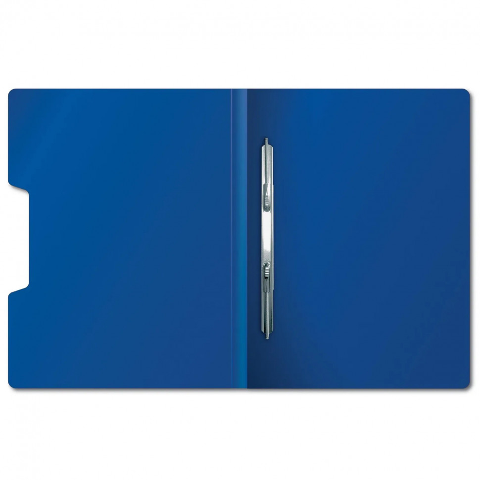 Скоросшиватель пластиковый с пруж.мех. Attache  Digital, синий