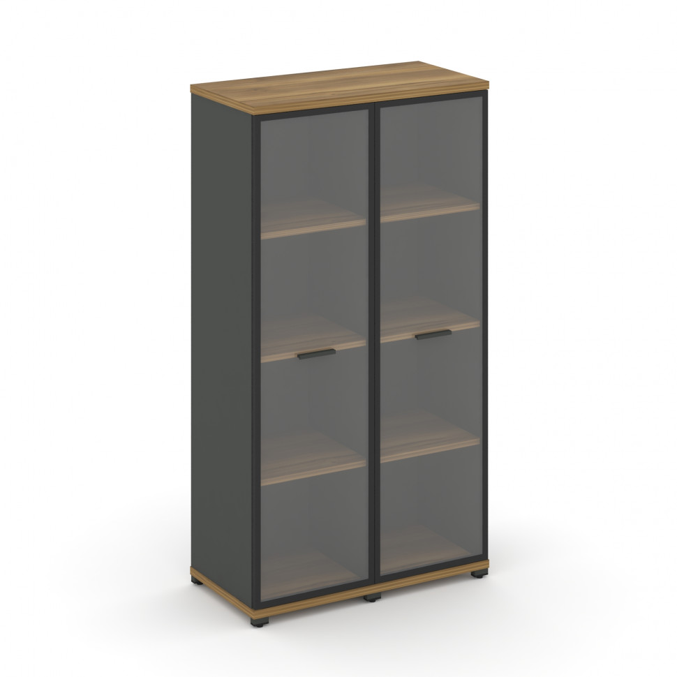 Concept Шкаф 2 узкие секции, 4 ниши CN.STU-426 RPB A Сандал Янтарный/Антрацит/Металл Антрацит/Прозра Concept Шкаф 2 узкие секции, 4 ниши CN.STU-426 RPB A Сандал Янтарный/Антрацит/Металл Антрацит/Прозра