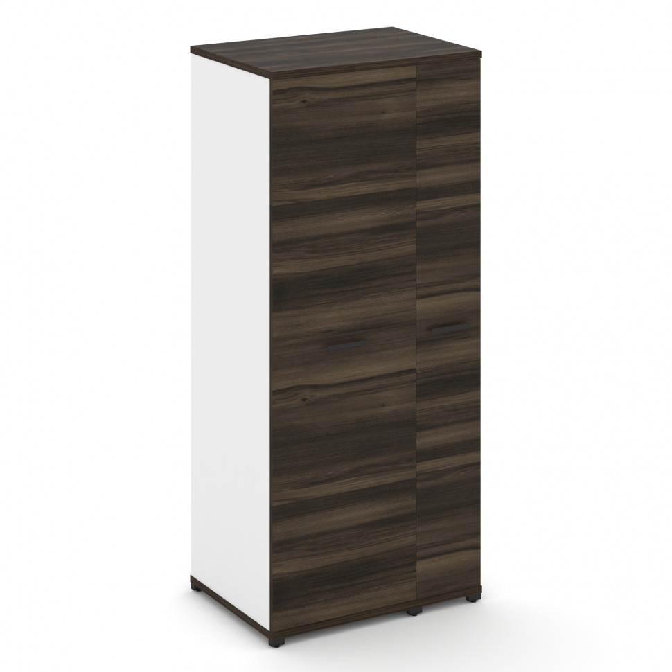 Concept Гардероб широкий глубокий CN.GB-004 B Дуб Мали/Белый Бриллиант/Металл Черный 836*600*1922