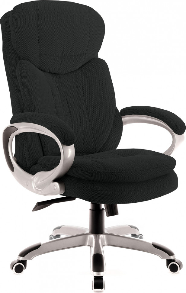 Кресло Everprof Boss (Босс) T Ткань Черный