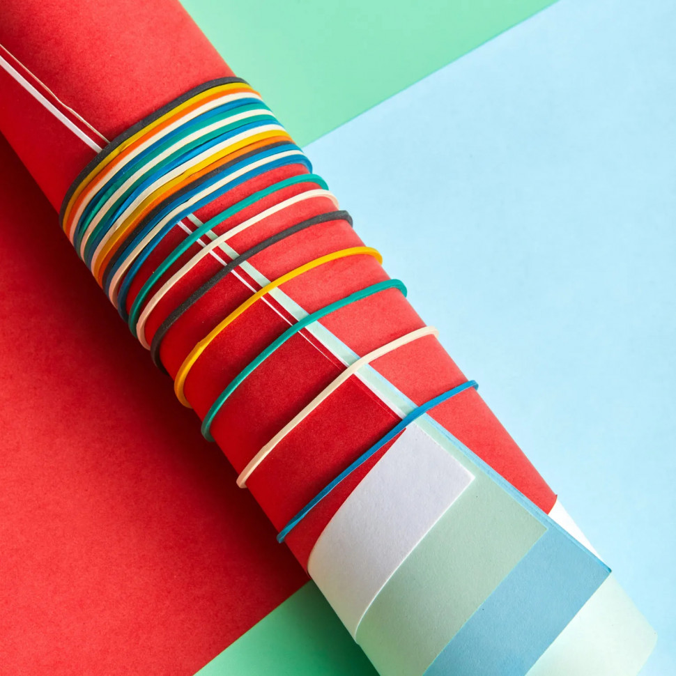 Резинка универсальная 25 кг, 60 мм цвет в ассортименте