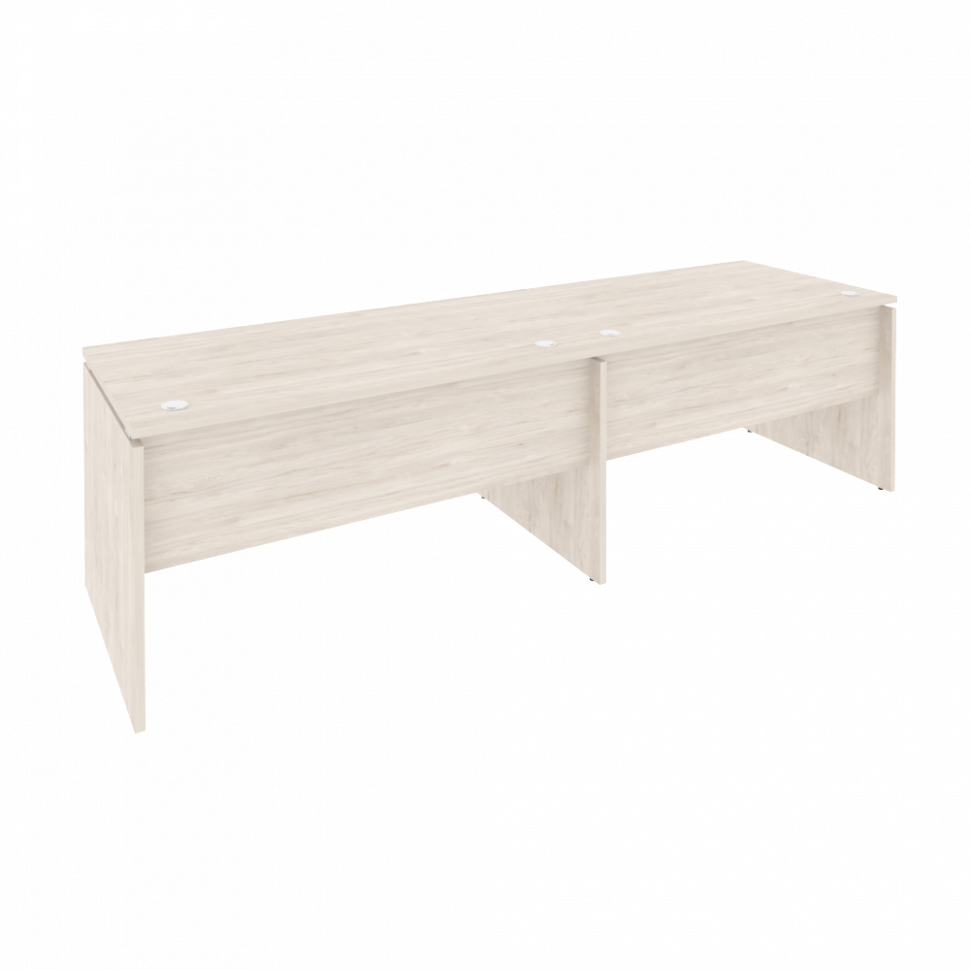 Onix Рабочая станция O.RS-2.3.8 Денвер Светлый 2760*800*750 Onix Рабочая станция O.RS-2.3.8 Денвер Светлый 2760*800*750