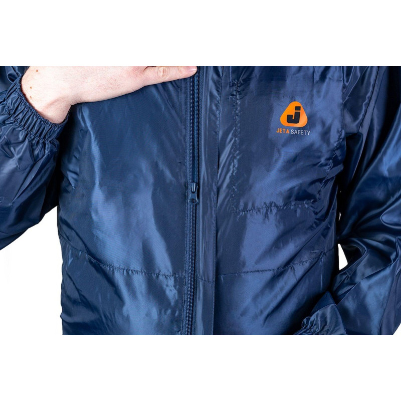 Комбинезон многоразовый защитный с капюшон Jeta Safety JPC75b синий р. XXL