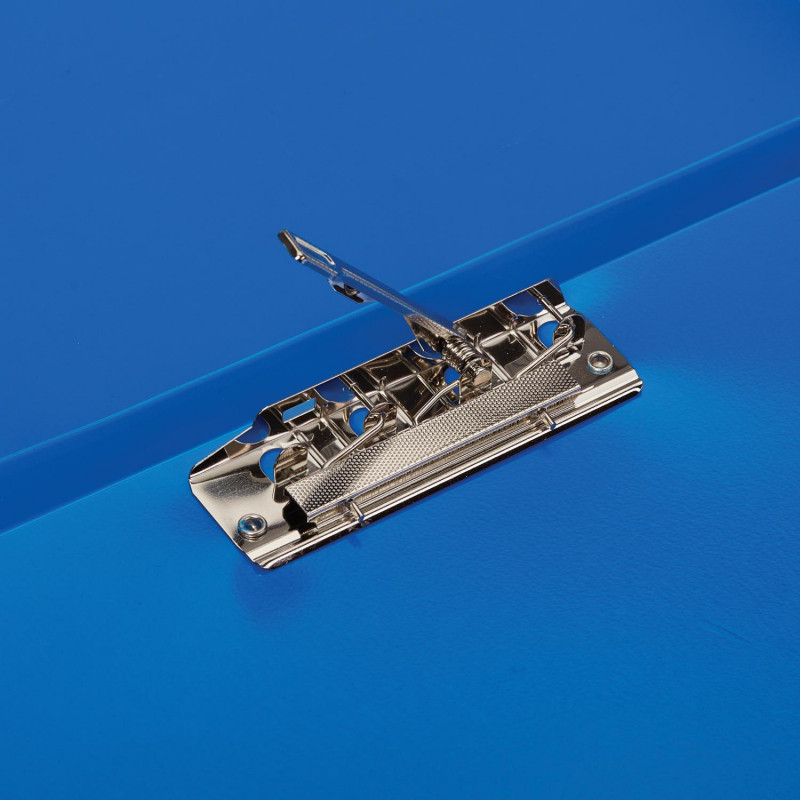 Папка с зажимом метал. Attache 20мм Label синий Папка с зажимом метал. Attache 20мм Label синий