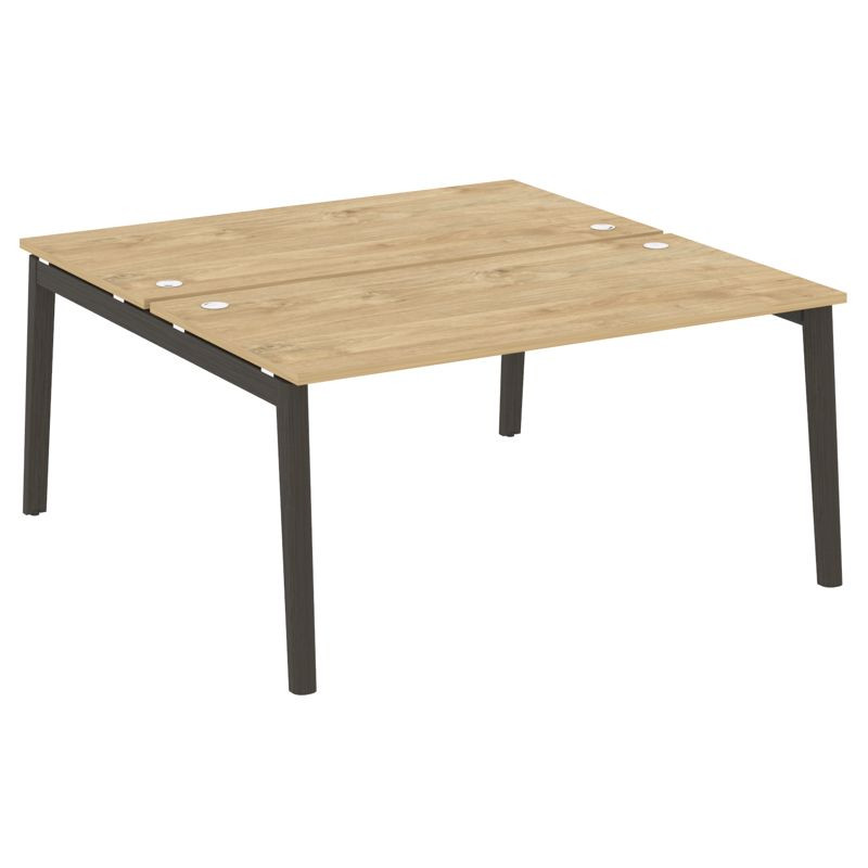 Onix Wood Рабочая станция OW.D.RS-2.4.8 Тиквуд Светлый/Дуб Темный/Металл Антрацит 1580*1635*750