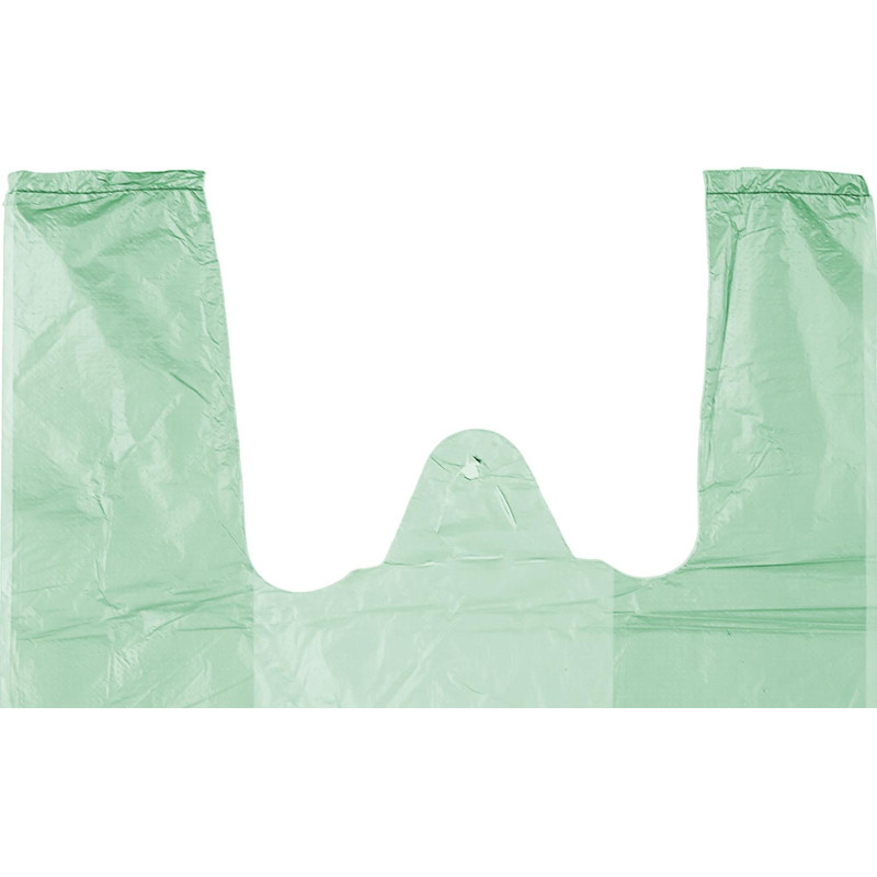 Пакет-майка ПНД 25+12х45 10 мкм 100шт./уп. цветной