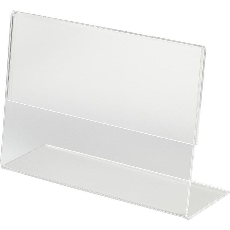Ценникодержатель настол.д/ценника акрил 80х120мм, 1шт