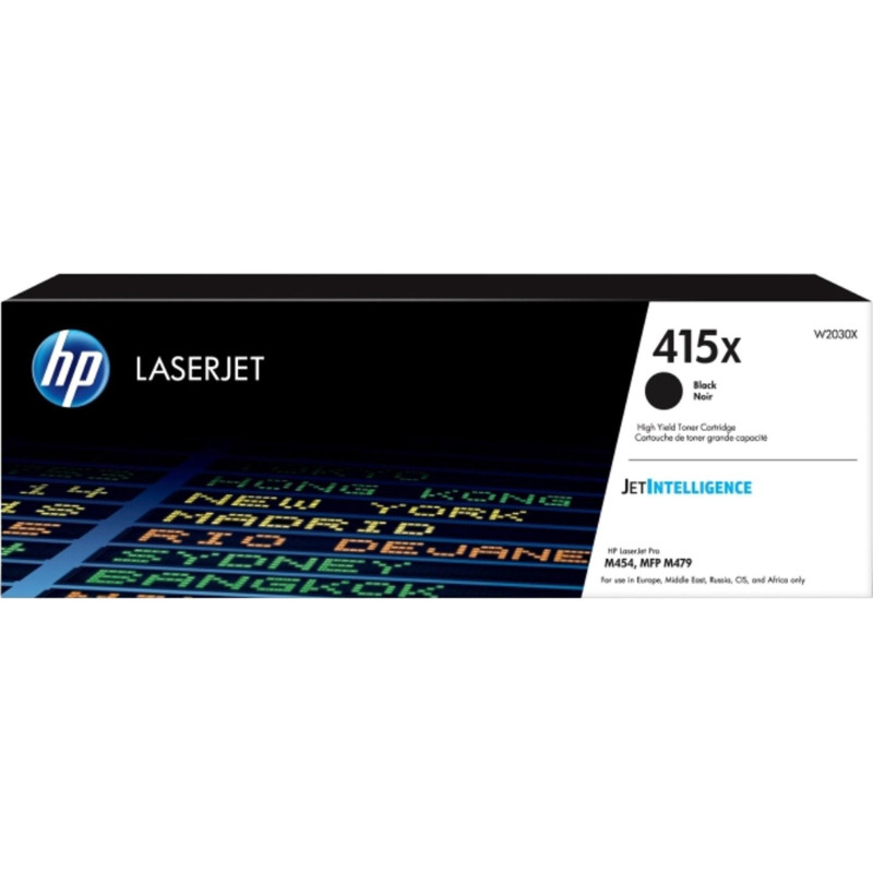 Тонер-картридж HP 415X W2030X чер. пов. емк. для HP LJ M454/MFP M479 Тонер-картридж HP 415X W2030X чер. пов. емк. для HP LJ M454/MFP M479