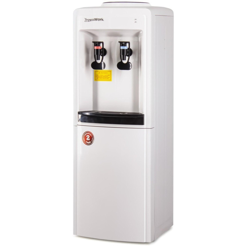 Кулер для воды Aqua Work 0.8LDR бело-черный