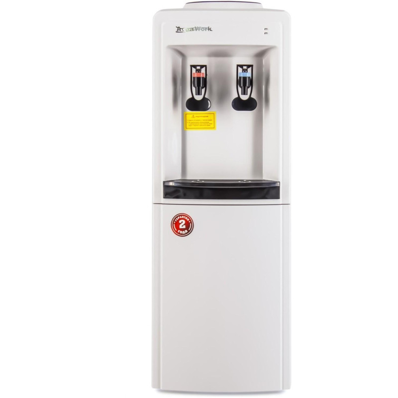 Кулер для воды Aqua Work 0.8LDR бело-черный