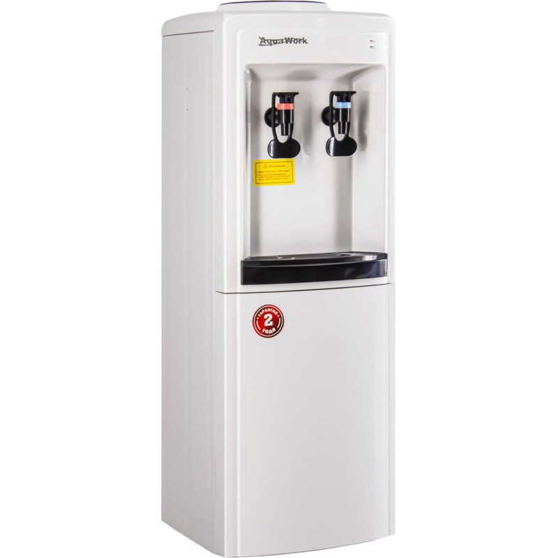 Кулер для воды Aqua Work 0.8LKR бело-черный