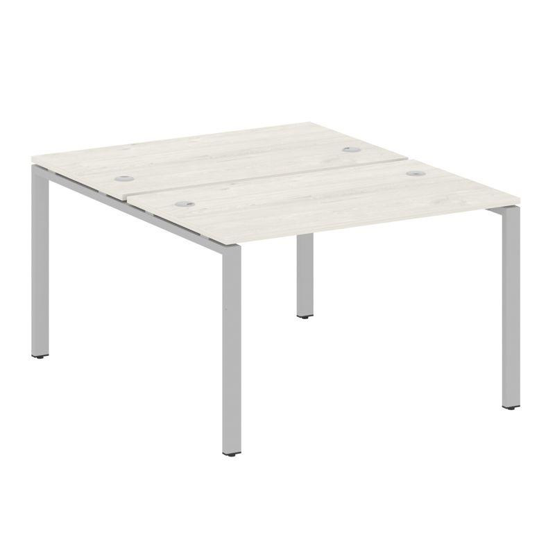 Metal System Рабочая станция на П-образном м/к БП.РАС-СП-2.2 Дуб Наварра/Металл Серый 1200*1475*750