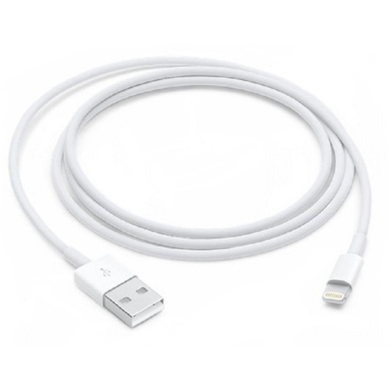Кабель Apple Lightning - USB Cable (1 m), бел,MQUE2ZM/A+MXLY2ZM/A+MD818ZM/A