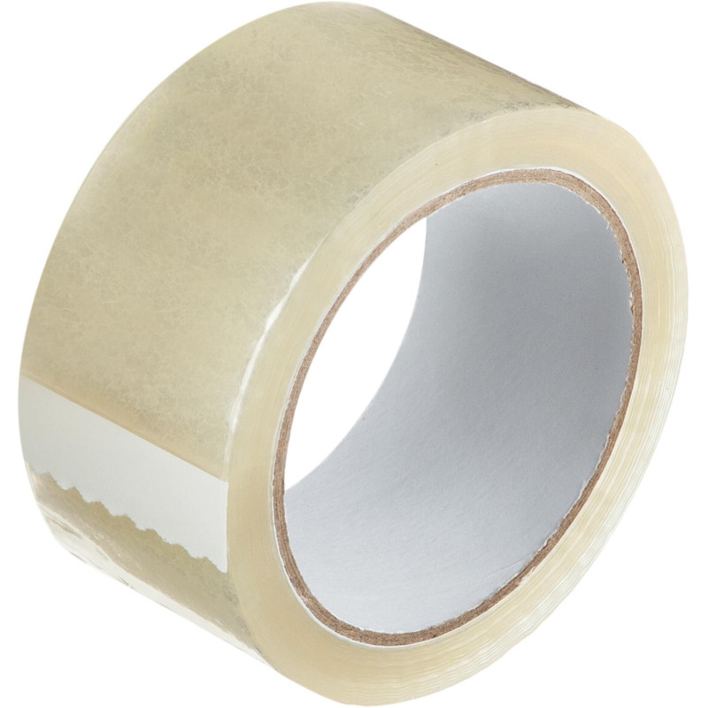 Клейкая лента упаковочная 48мм х 100м 47мкм прозрачный СПб