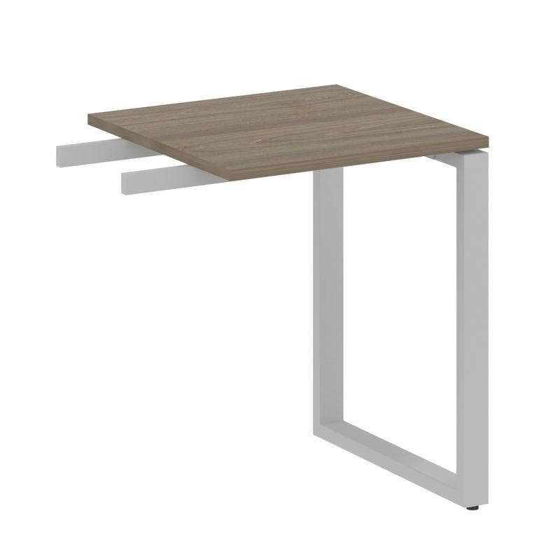 Metal System Приставной элемент на О-образном м/к БО.ПР-1 Вяз Благородный/Металл Серый 600*600*750 Metal System Приставной элемент на О-образном м/к БО.ПР-1 Вяз Благородный/Металл Серый 600*600*750