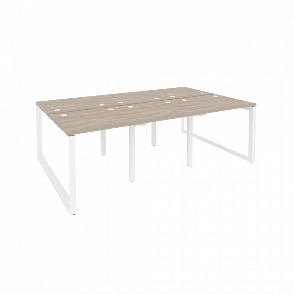 Onix Рабочая станция на О-образном м/к O.MO-D.RS-6.0.7 Дуб Аттик/Металл Белый 2340*1475*750 Onix Рабочая станция на О-образном м/к O.MO-D.RS-6.0.7 Дуб Аттик/Металл Белый 2340*1475*750