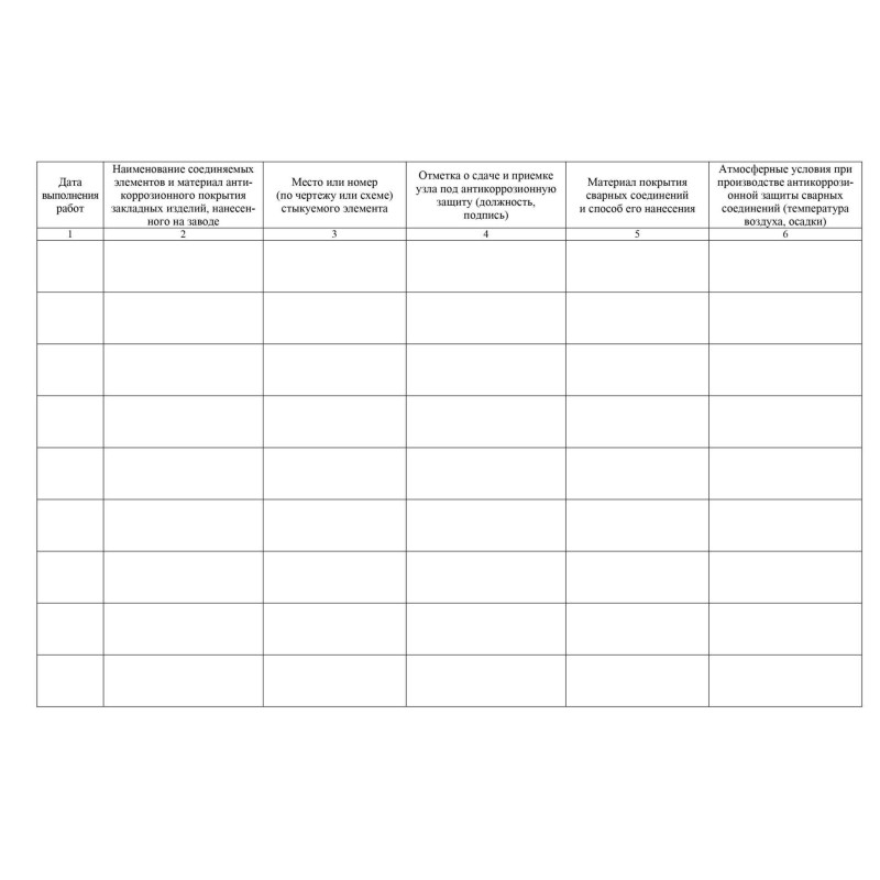 Журнал антикоррозионной защиты сварных соединений А4,писч.64стр КЖ-713