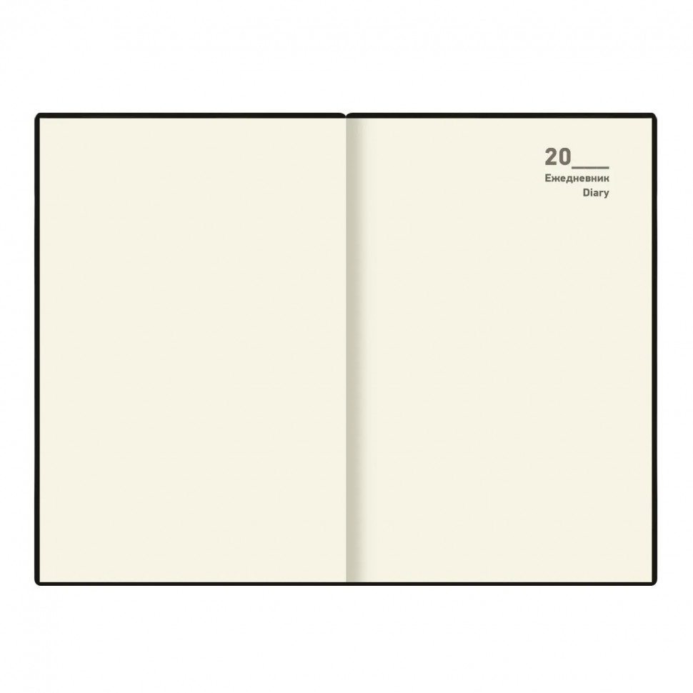 Ежедневник недатированный Deli Simple, A5, 136л, Джинс CN145-Brown