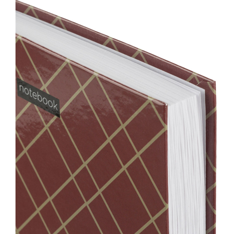 Ежедневник недатированный 7БЦ,пленка глянц,А5,128л Attache, бордовый